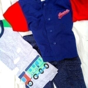 Toddler Blues Outfit Bundle